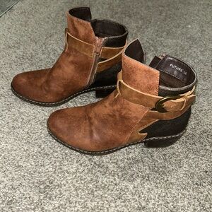 Patrizia Future Brown Ankle Boots